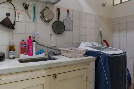 Cozinha de kitnet/studio à venda com 1 quarto, 43m² em Centro, São Paulo