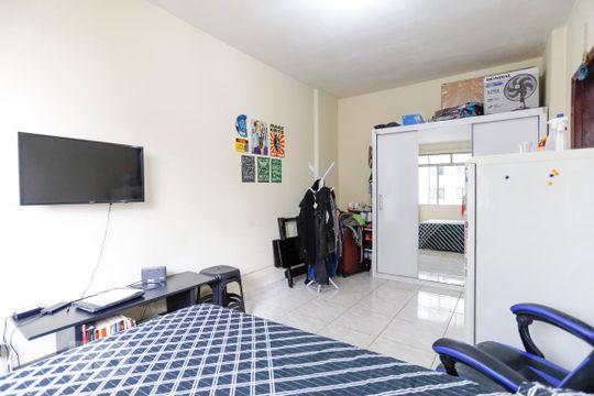 Quarto de kitnet/studio à venda com 1 quarto, 43m² em Centro, São Paulo