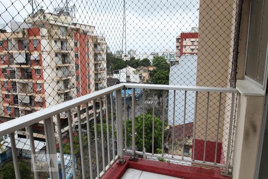Varanda de apartamento à venda com 1 quarto, 52m² em Méier, Rio de Janeiro