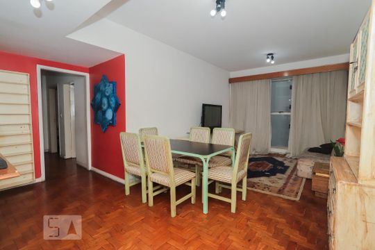 Sala de apartamento para alugar com 3 quartos, 92m² em Perdizes, São Paulo