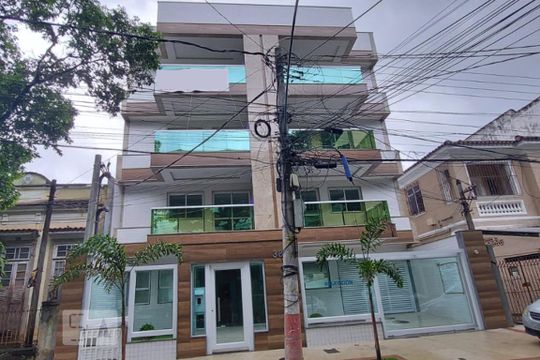 Fachada de apartamento à venda com 3 quartos, 76m² em Méier, Rio de Janeiro
