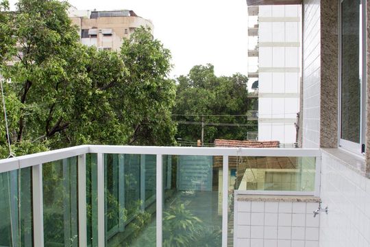 Varanda - Sala de apartamento à venda com 3 quartos, 76m² em Méier, Rio de Janeiro