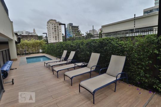 Área comum - Piscina de apartamento à venda com 2 quartos, 70m² em Pinheiros, São Paulo