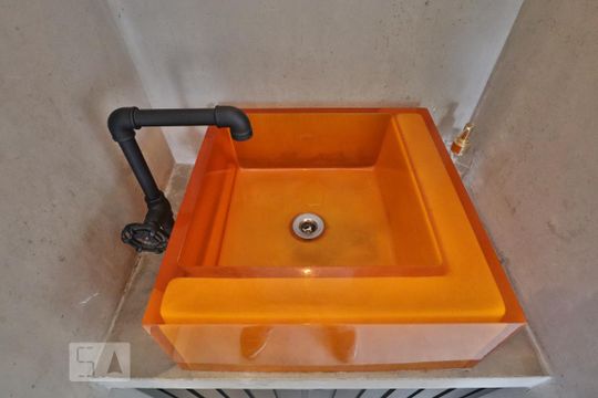 Lavabo de apartamento à venda com 2 quartos, 70m² em Pinheiros, São Paulo