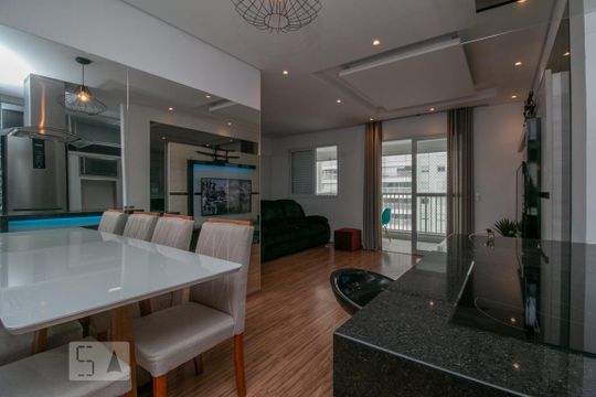 Sala de apartamento à venda com 2 quartos, 75m² em Tatuapé, São Paulo
