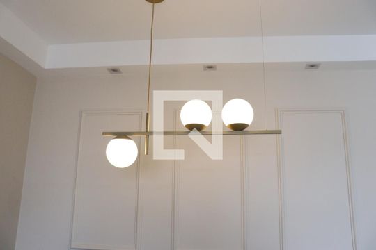Detalhe da sala de apartamento para alugar com 1 quarto, 46m² em Bosque, Campinas