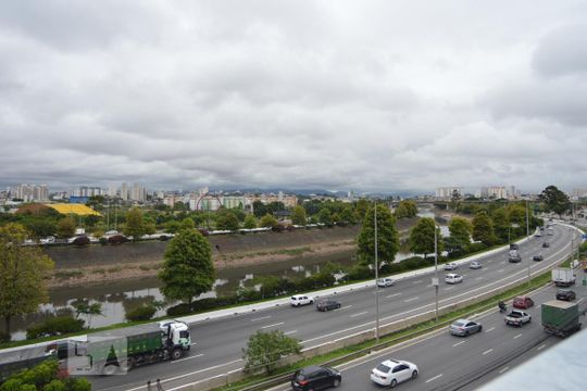 Área comum - vista da área  de apartamento para alugar com 2 quartos, 40m² em Tatuapé, São Paulo