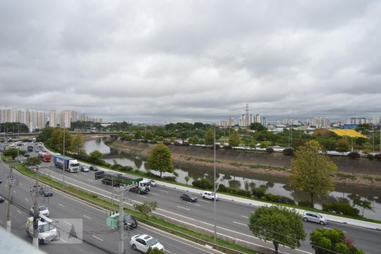 Área comum - vista da área de apartamento para alugar com 2 quartos, 40m² em Tatuapé, São Paulo