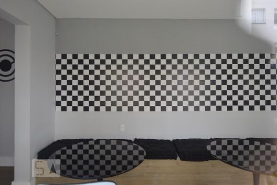 Área comum - sala de jogos de apartamento para alugar com 2 quartos, 40m² em Tatuapé, São Paulo