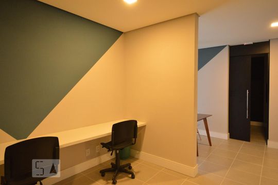 Área comum - working de apartamento para alugar com 2 quartos, 40m² em Tatuapé, São Paulo
