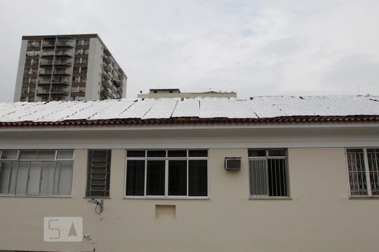 Vista Sala de apartamento para alugar com 3 quartos, 84m² em Riachuelo, Rio de Janeiro