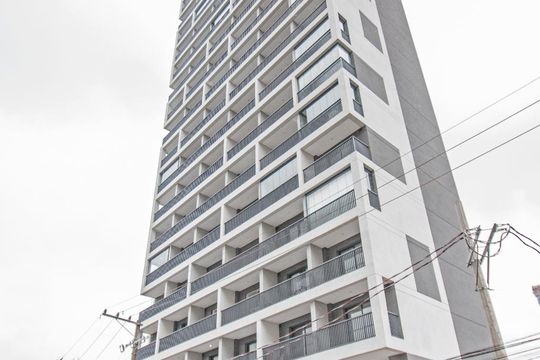 Fachada de kitnet/studio à venda com 1 quarto, 22m² em Jardim das Acácias, São Paulo
