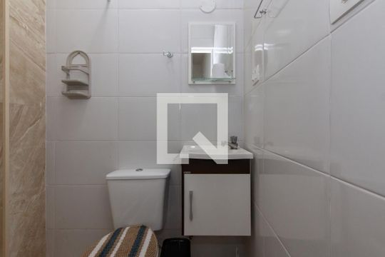 suíte de apartamento para alugar com 2 quartos, 52m² em Centro, Guarujá