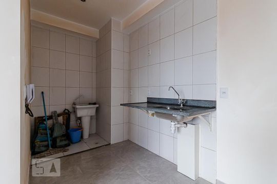 Cozinha e Área de Serviço de apartamento para alugar com 2 quartos, 37m² em Cambuci, São Paulo