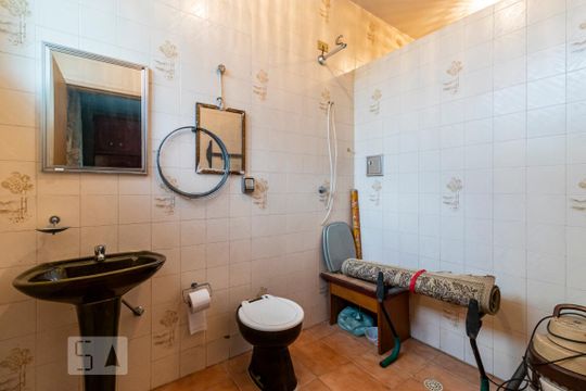Banheiro da Suíte de casa à venda com 2 quartos, 252m² em Vila Dom Pedro I, São Paulo