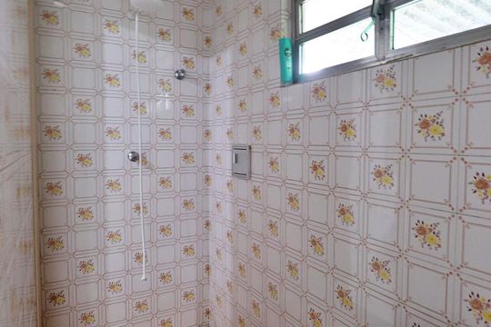 Banheiro da Suíte de casa à venda com 3 quartos, 240m² em Vila Homero Thon, Santo André