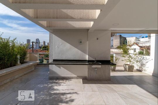 Churrasqueira de apartamento para alugar com 2 quartos, 55m² em Santa Teresinha, São Paulo