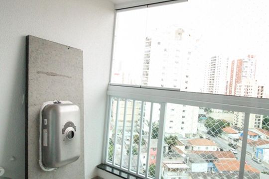 Varanda da Sala de apartamento para alugar com 2 quartos, 55m² em Santa Teresinha, São Paulo