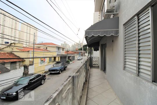 Varanda da sala  de casa para alugar com 2 quartos, 112m² em Vila Hamburguesa, São Paulo
