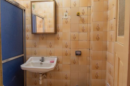 Banheiro da Suíte 1 de apartamento à venda com 1 quarto, 42m² em Centro Histórico, Porto Alegre