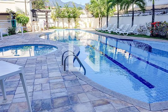 Área comum - Piscina de apartamento para alugar com 2 quartos, 51m² em Taquara, Rio de Janeiro