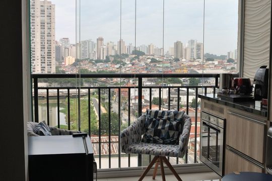 Sacada de apartamento à venda com 2 quartos, 57m² em Saúde, São Paulo
