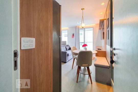 Entrada de kitnet/studio à venda com 1 quarto, 28m² em Liberdade, São Paulo