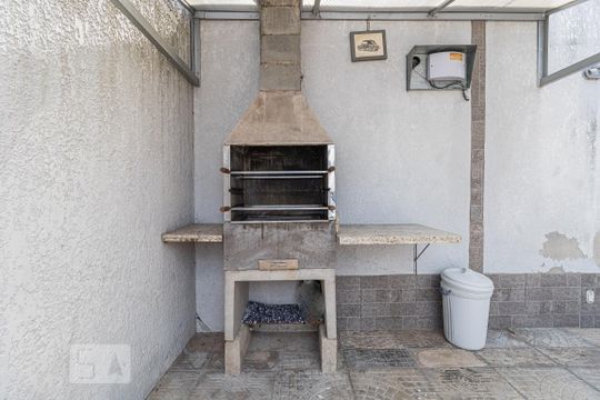 Área comum - Churrasqueira de casa à venda com 2 quartos, 130m² em Jardim Itu Sabará, Porto Alegre