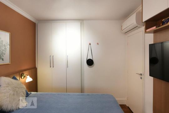 Quarto de apartamento à venda com 2 quartos, 65m² em Cerqueira César, São Paulo