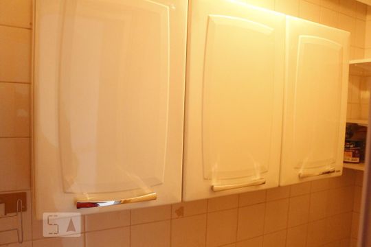 Detalhe do Banheiro de Serviço de apartamento para alugar com 2 quartos, 65m² em Cachambi, Rio de Janeiro