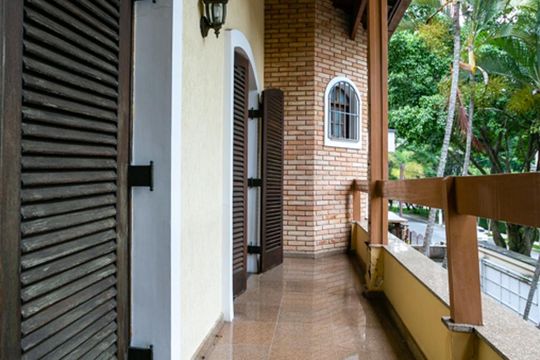 Varanda da sala de casa à venda com 4 quartos, 400m² em Jardim Franca, São Paulo