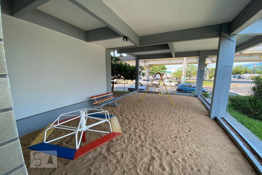 Área Comum - Playground de apartamento para alugar com 1 quarto, 55m² em Centro, São Leopoldo