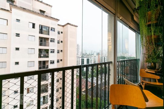 Varanda de apartamento para alugar com 2 quartos, 50m² em Alto da Mooca, São Paulo