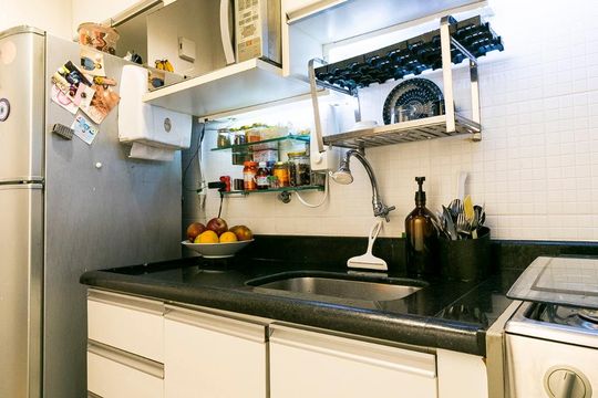 Cozinha de apartamento para alugar com 2 quartos, 50m² em Alto da Mooca, São Paulo