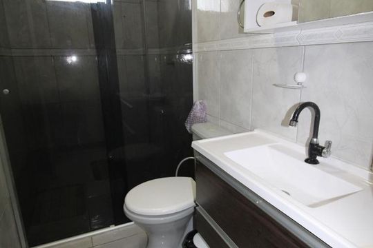 Banheiro Social de apartamento à venda com 2 quartos, 126m² em Centro, Campinas