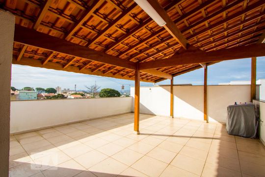 Cobertura/Área de serviço de apartamento à venda com 2 quartos, 106m² em Utinga, Santo André
