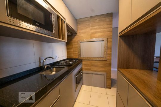 Cozinha e Área de Serviço de apartamento para alugar com 2 quartos, 66m² em Rondônia, Novo Hamburgo