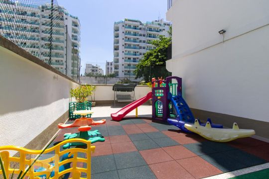 Área comum - Playground de apartamento para alugar com 3 quartos, 188m² em Botafogo, Rio de Janeiro