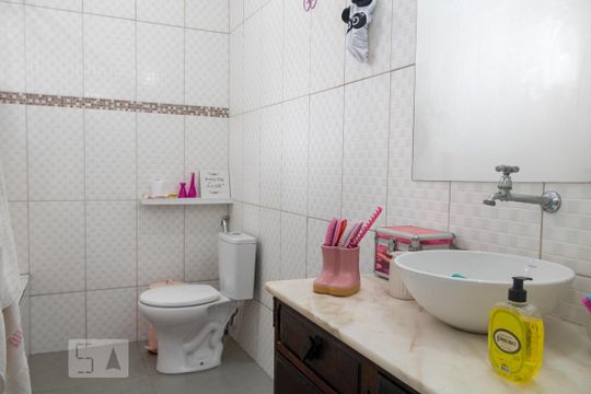 Banheiro da Suíte de casa à venda com 3 quartos, 130m² em Anil, Rio de Janeiro