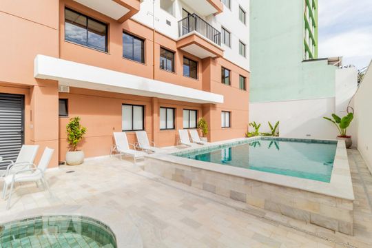 Piscina de kitnet/studio à venda com 1 quarto, 26m² em Bela Vista, São Paulo