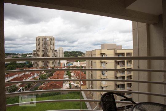 Varanda de apartamento para alugar com 2 quartos, 73m² em Jardim Botânico, Ribeirão Preto