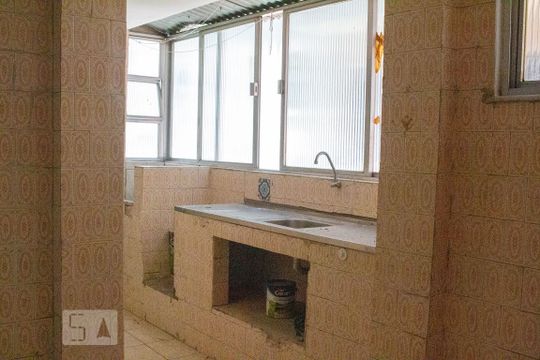 Cozinha de apartamento à venda com 3 quartos, 76m² em Fonseca, Niterói