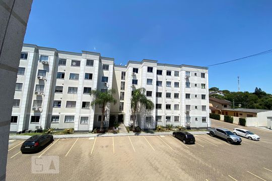 Vista da Sala de apartamento à venda com 2 quartos, 50m² em Operário, Novo Hamburgo