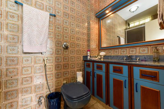 Banheiro da Suíte de apartamento à venda com 2 quartos, 126m² em Lagoa, Rio de Janeiro