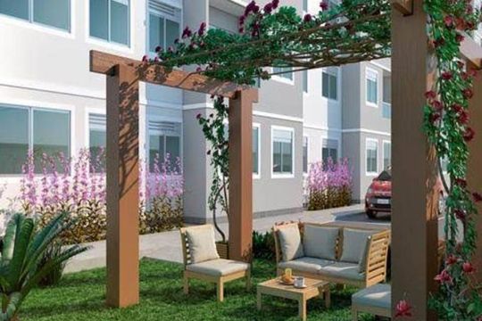 Área comum - Churrasqueira de apartamento à venda com 2 quartos, 48m² em Bonsucesso, Rio de Janeiro