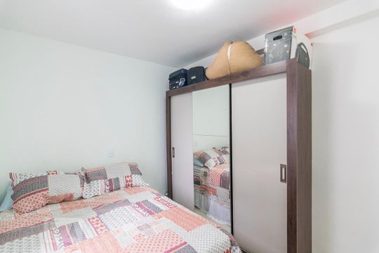 Quarto 1 Suíte de apartamento para alugar com 2 quartos, 67m² em Vila Valparaíso, Santo André