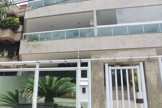 Fachada de apartamento à venda com 4 quartos, 380m² em Recreio dos Bandeirantes, Rio de Janeiro