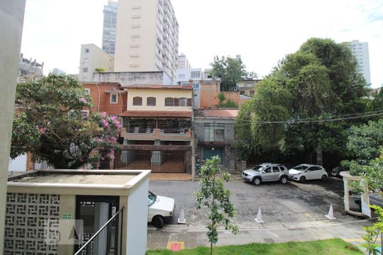 Vista da varanda  de kitnet/studio à venda com 1 quarto, 20m² em Perdizes, São Paulo
