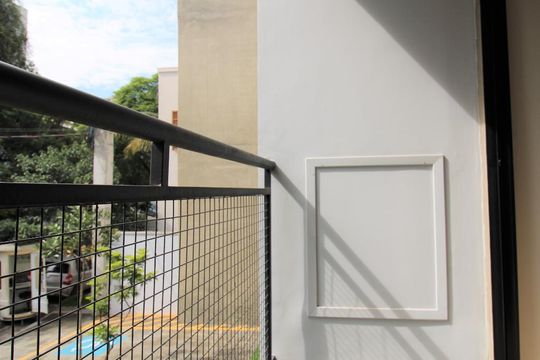 Varanda  de kitnet/studio à venda com 1 quarto, 20m² em Perdizes, São Paulo
