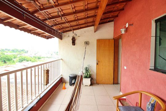 Varanda gourmet de casa à venda com 3 quartos, 214m² em Nova Petrópolis, São Bernardo do Campo